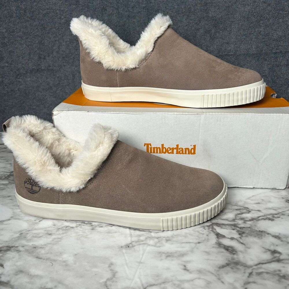 Timberland Women's Skyla Bay Slip On - US Shoe Size 9 Taupe - TB0A2CFQ929